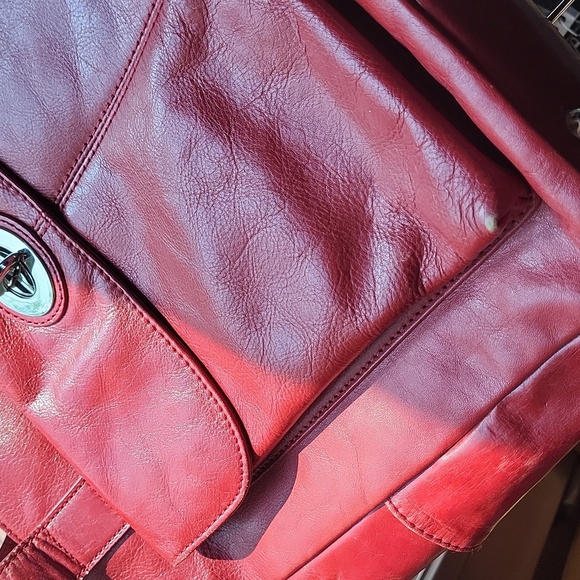 Vintage Danier leather tote/laptop bag - Picture 8 of 14